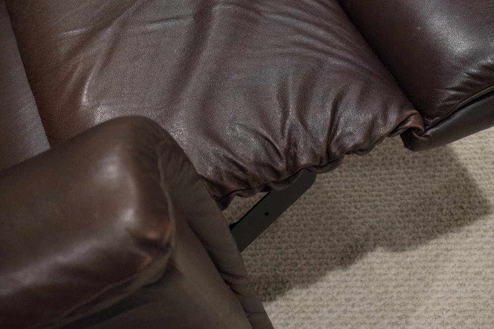 La-Z-Boy Brown Leather Recliner