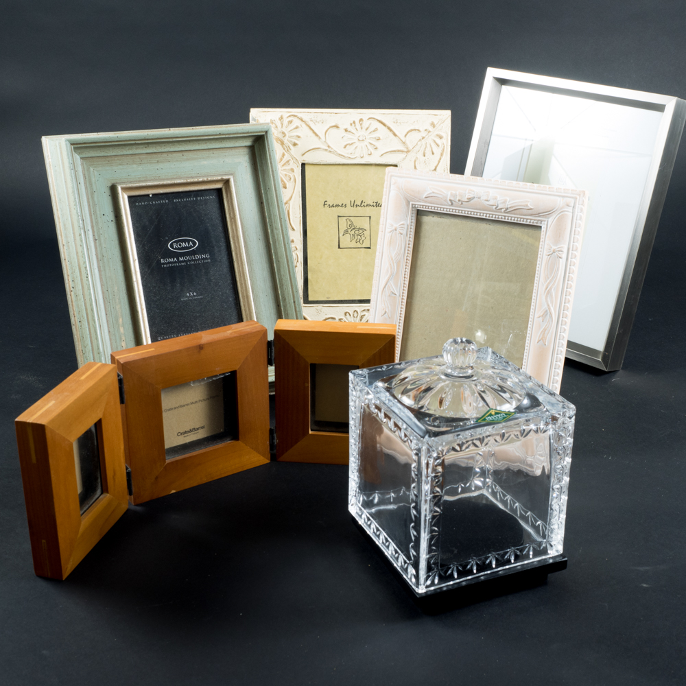 Crystal Picture Cube and Frames