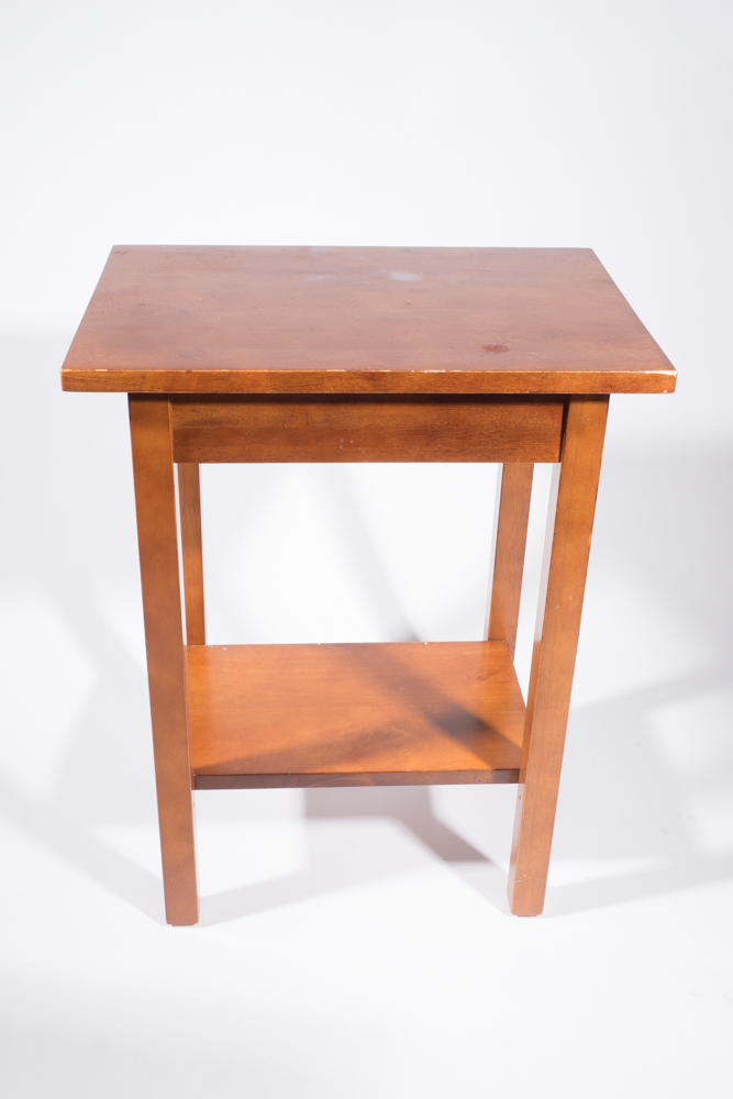 Side Table and Bench