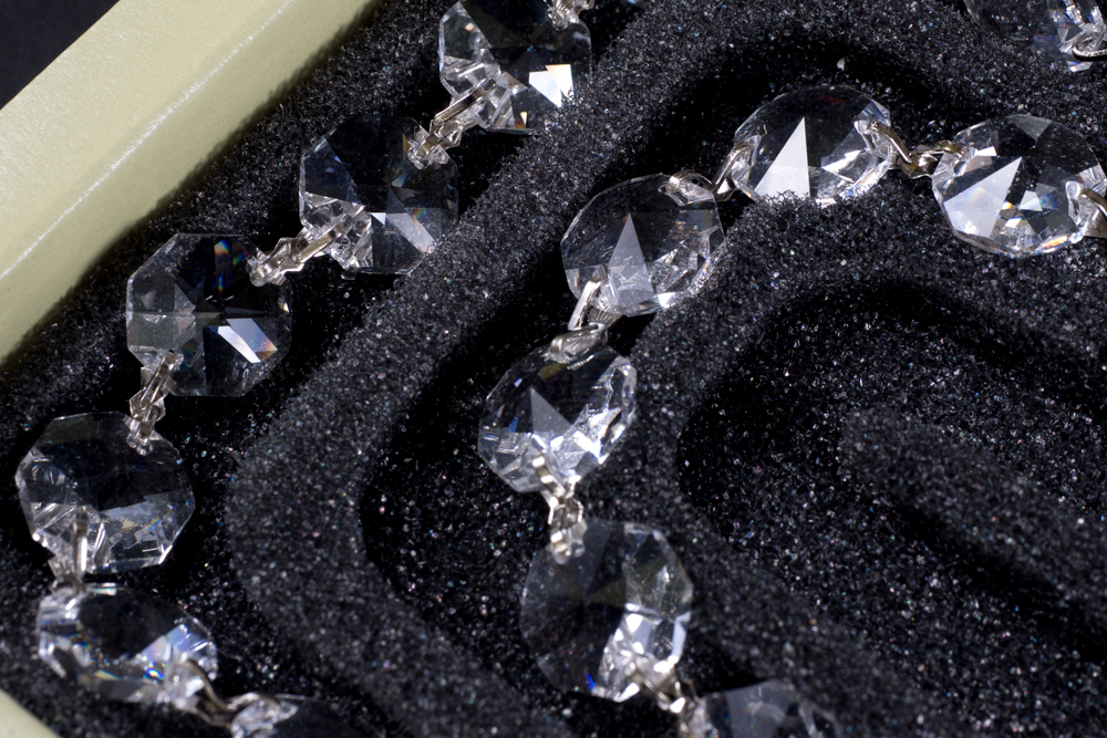 Large Group of Crystal Garlands