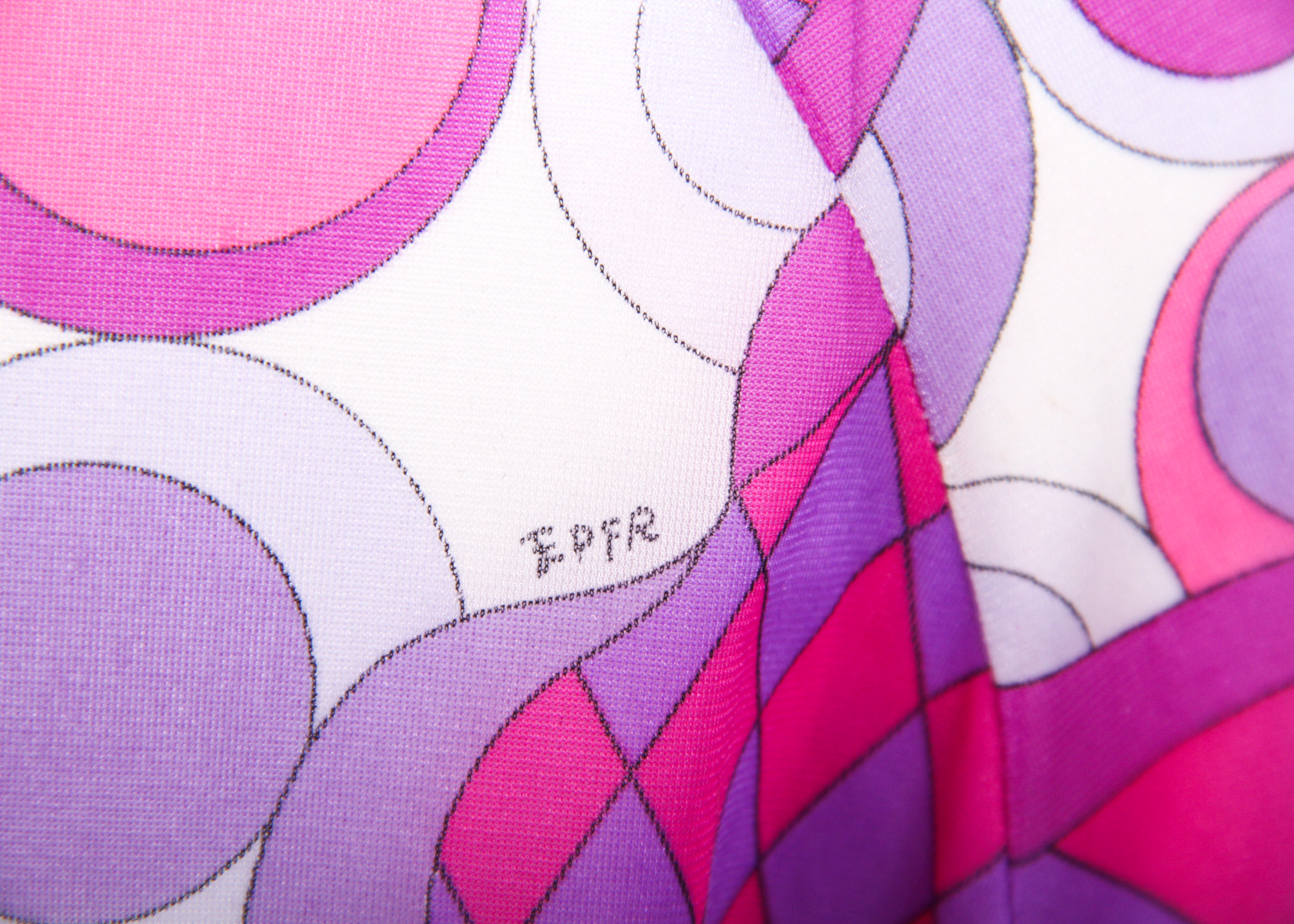 Vintage Emilio Pucci Fringed Top and Pants Ensemble