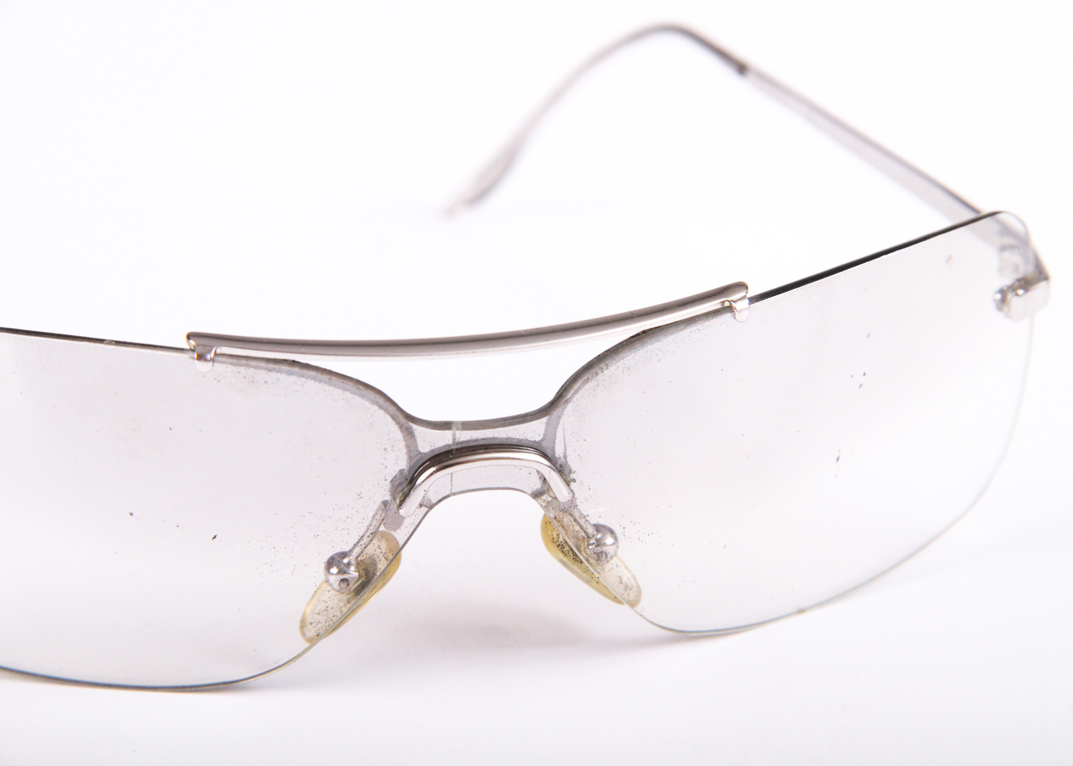 Dior Mini Motard Sunglasses and Vintage Dior Silk Scarf