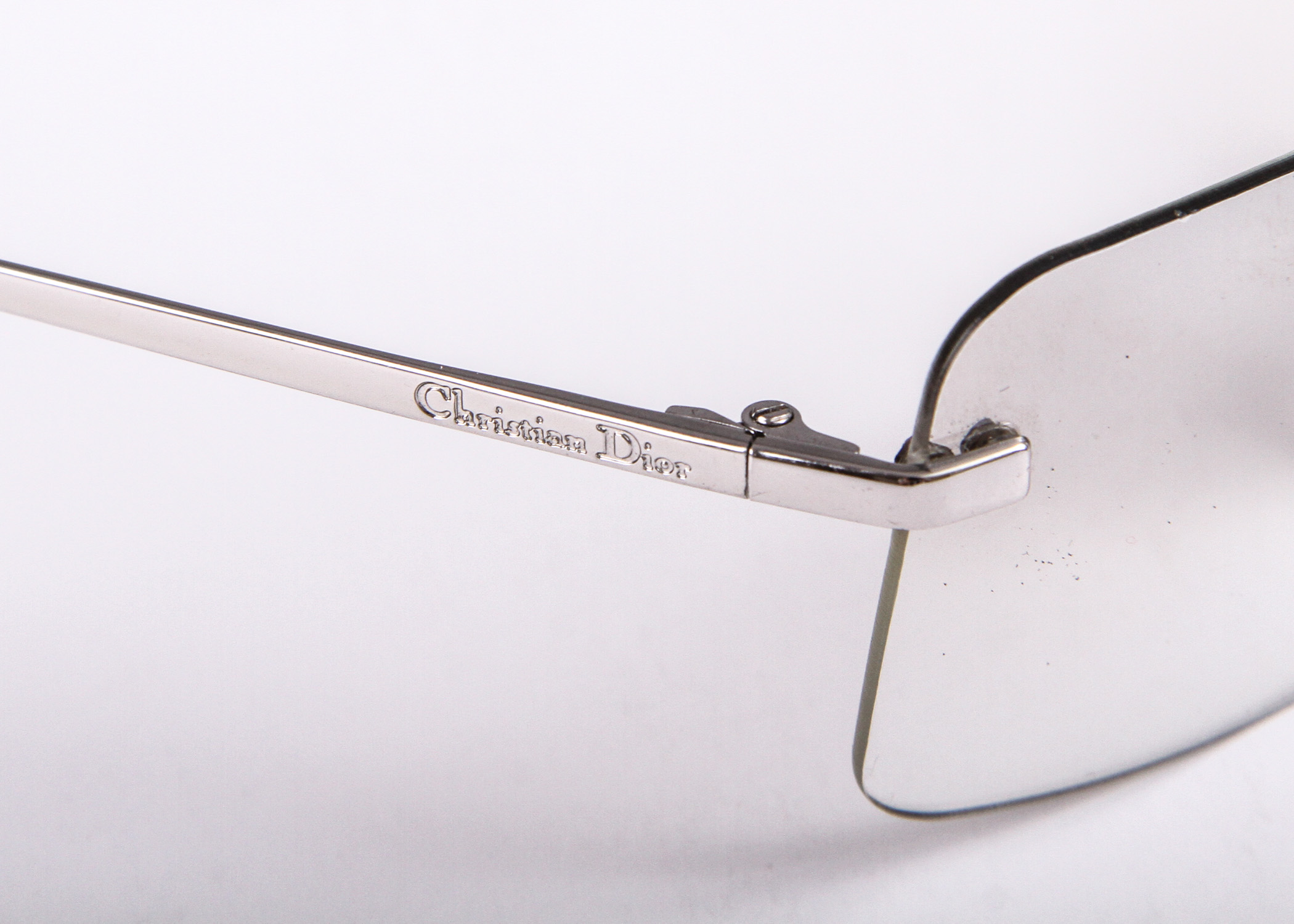 Dior Mini Motard Sunglasses and Vintage Dior Silk Scarf