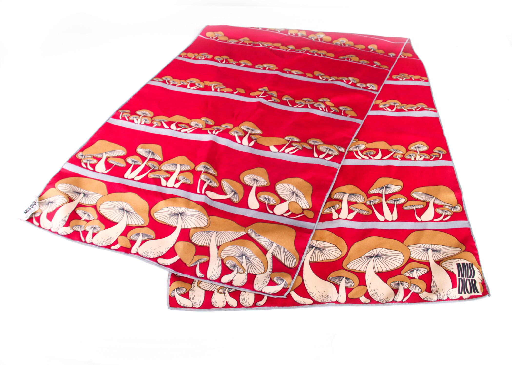 Dior Mini Motard Sunglasses and Vintage Dior Silk Scarf