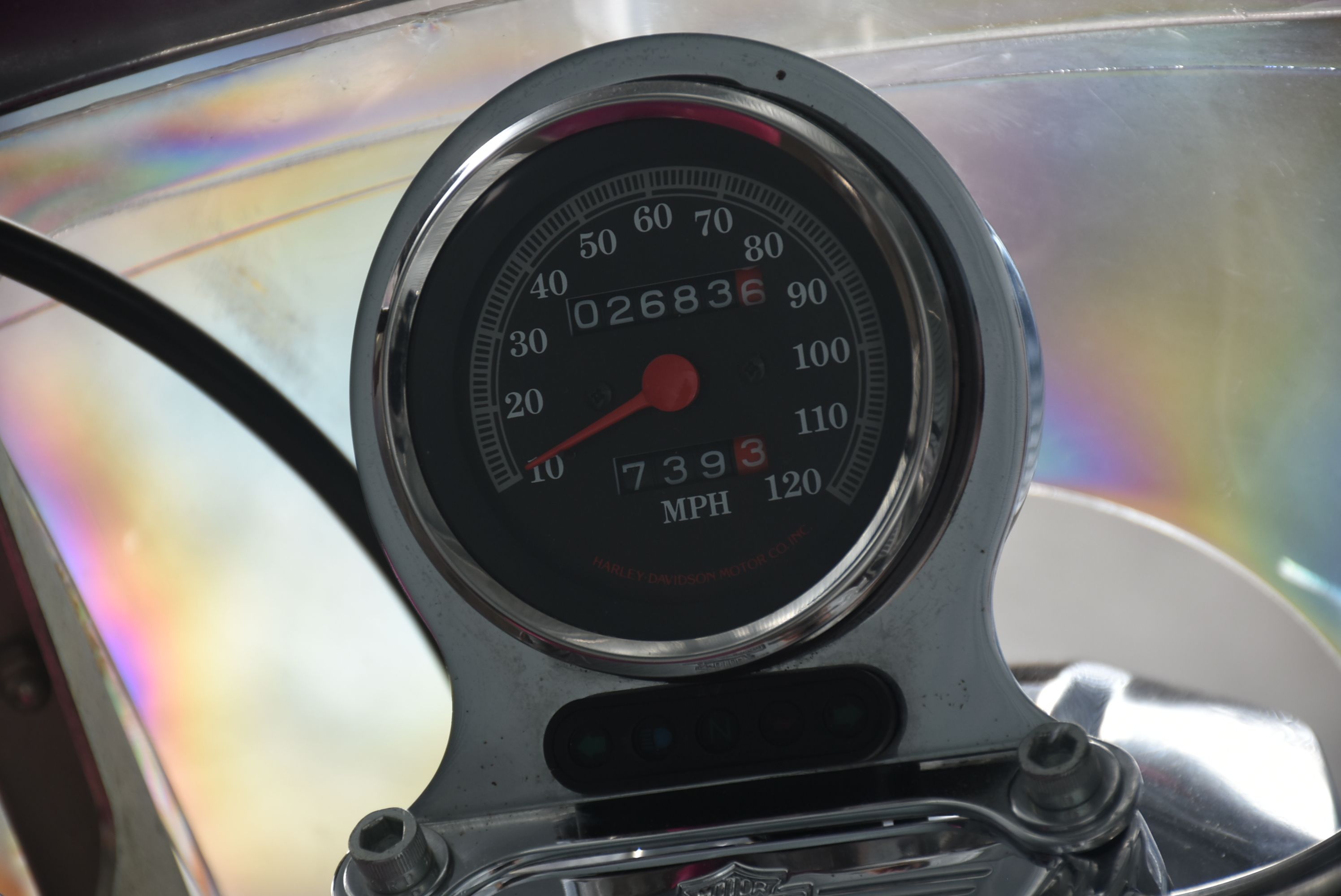 1992 Harley-Davidson "Screamin' Eagle" Xl883 Hugger with Custom Paint and Accessories