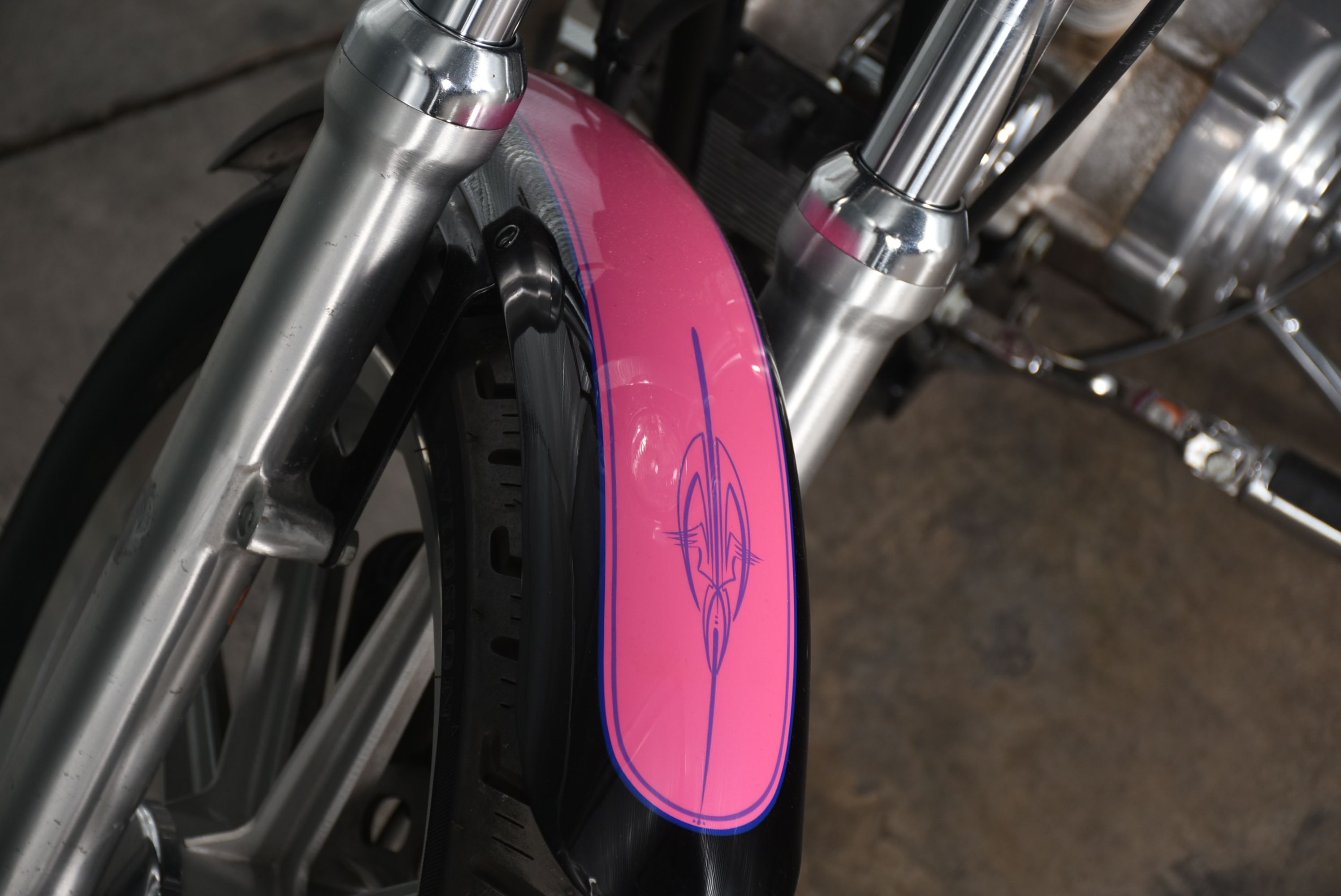 1992 Harley-Davidson "Screamin' Eagle" Xl883 Hugger with Custom Paint and Accessories