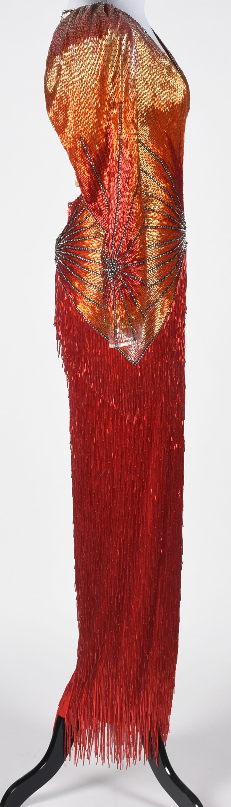 Fernando Wong Couture Beaded Evening Gown