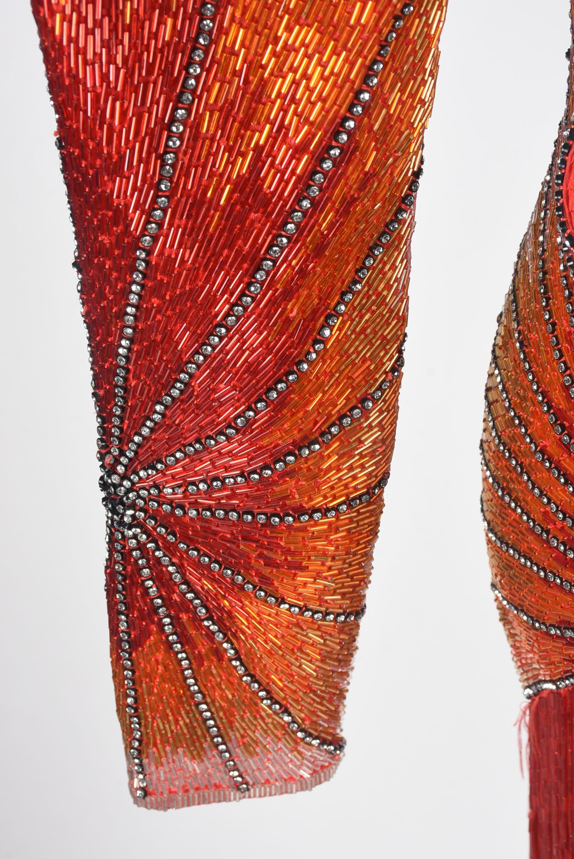 Fernando Wong Couture Beaded Evening Gown