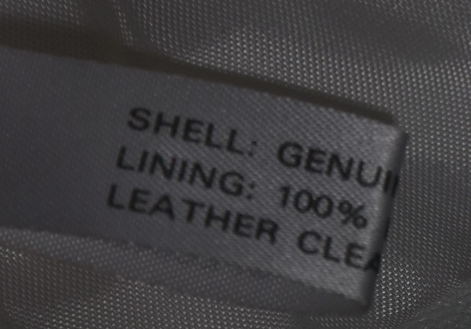 Michael Hoban of North Beach Leather White Leather Jacket with Gold Metallic Scrolls