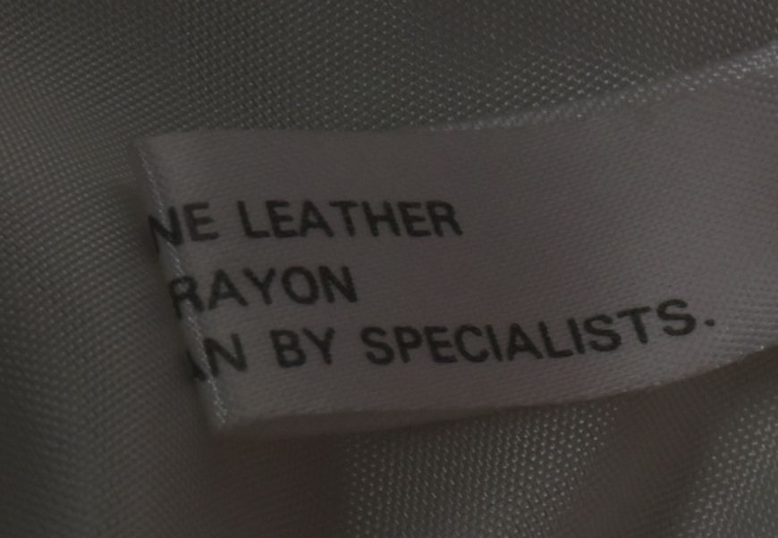 Michael Hoban of North Beach Leather White Leather Jacket with Gold Metallic Scrolls