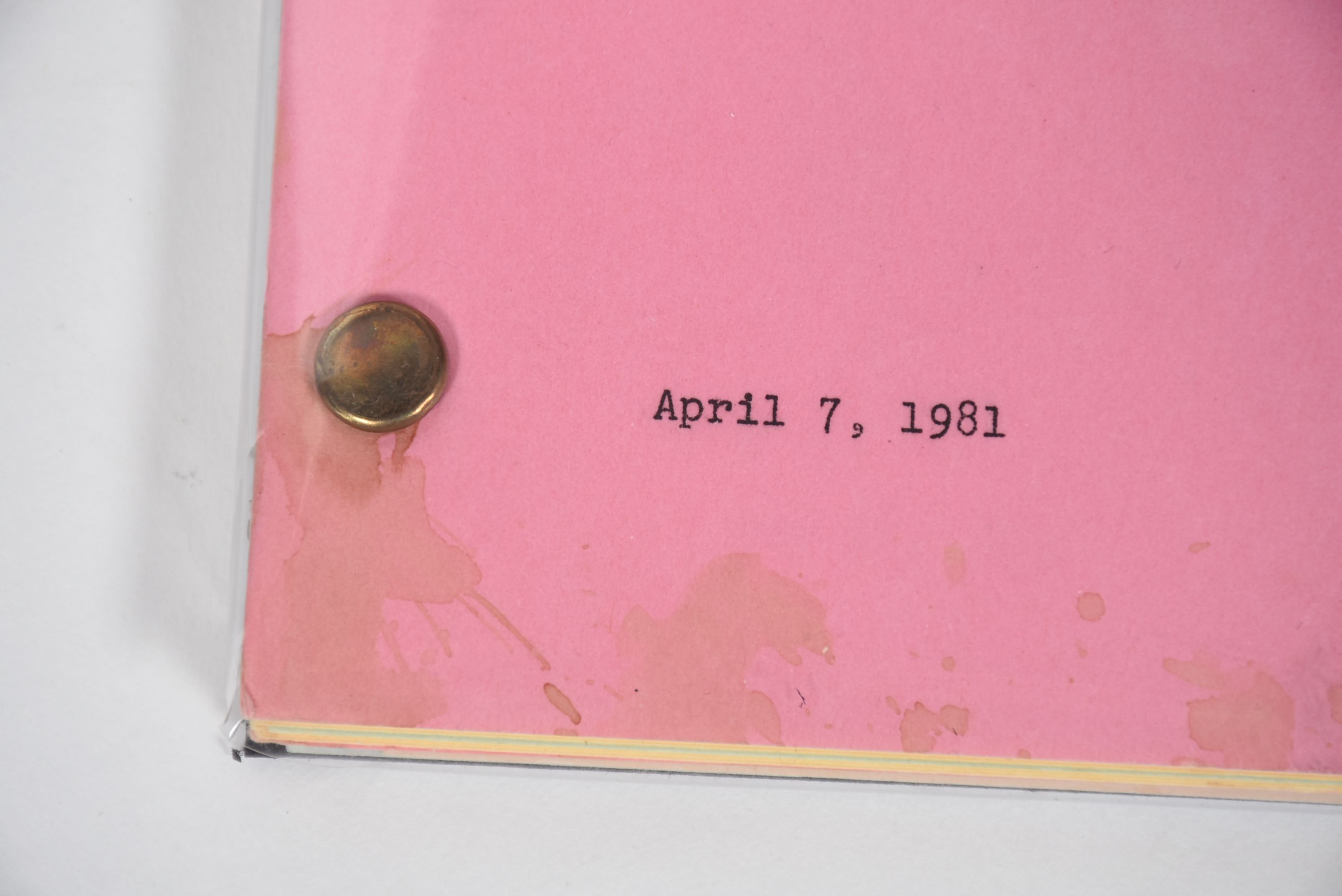 Final Draft of Television Script for "The Love Boat"