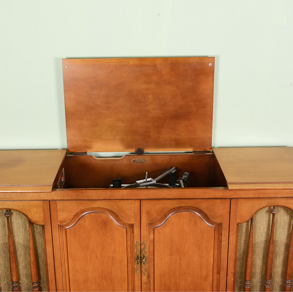 Sears Silvertone Stereo Cabinet Record Player