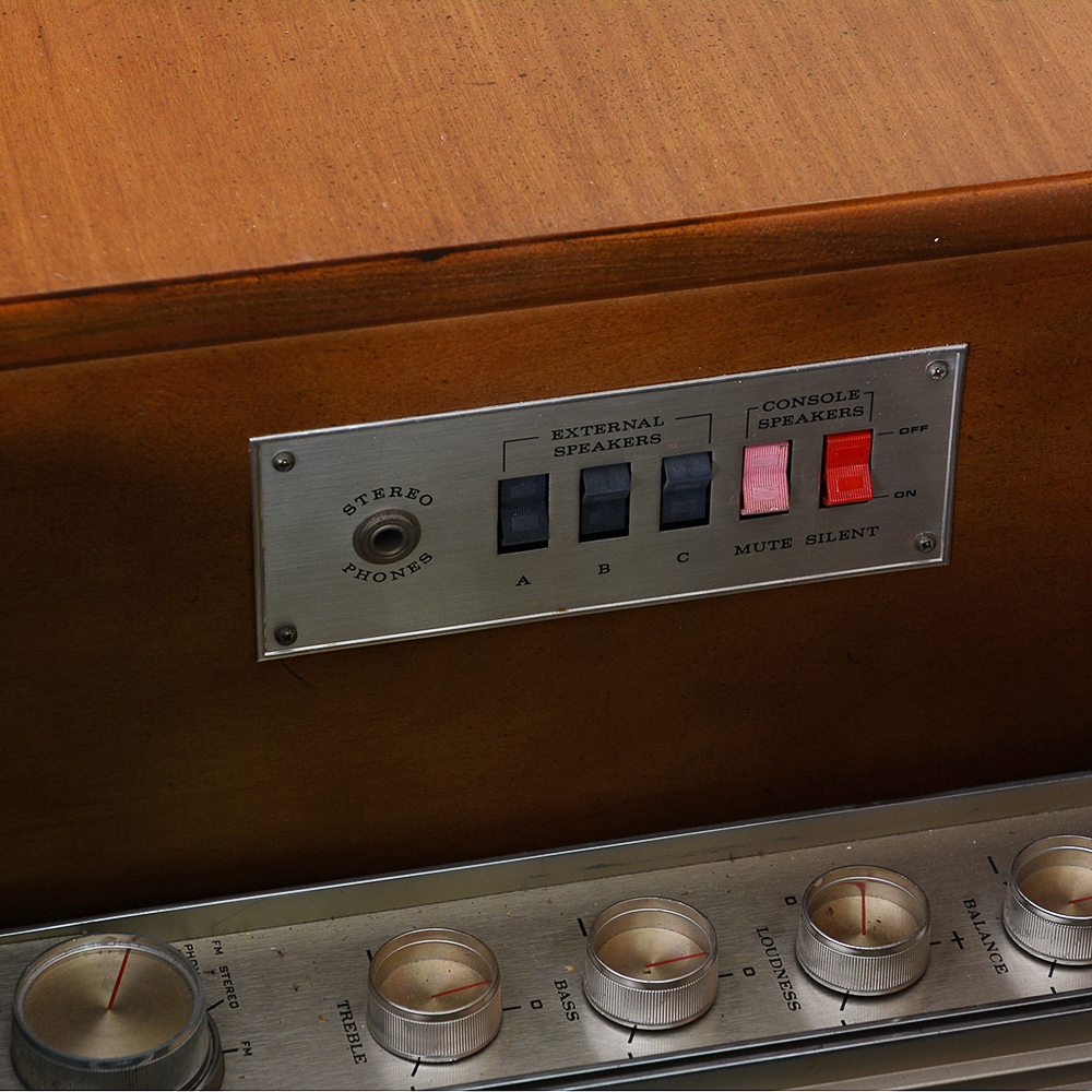 Sears Silvertone Stereo Cabinet Record Player