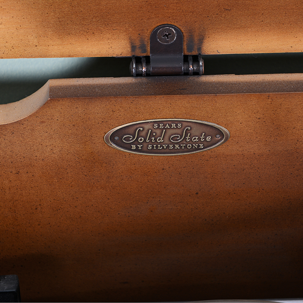 Sears Silvertone Stereo Cabinet Record Player