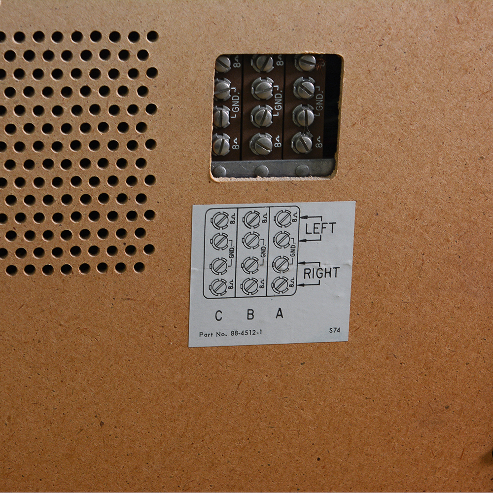 Sears Silvertone Stereo Cabinet Record Player