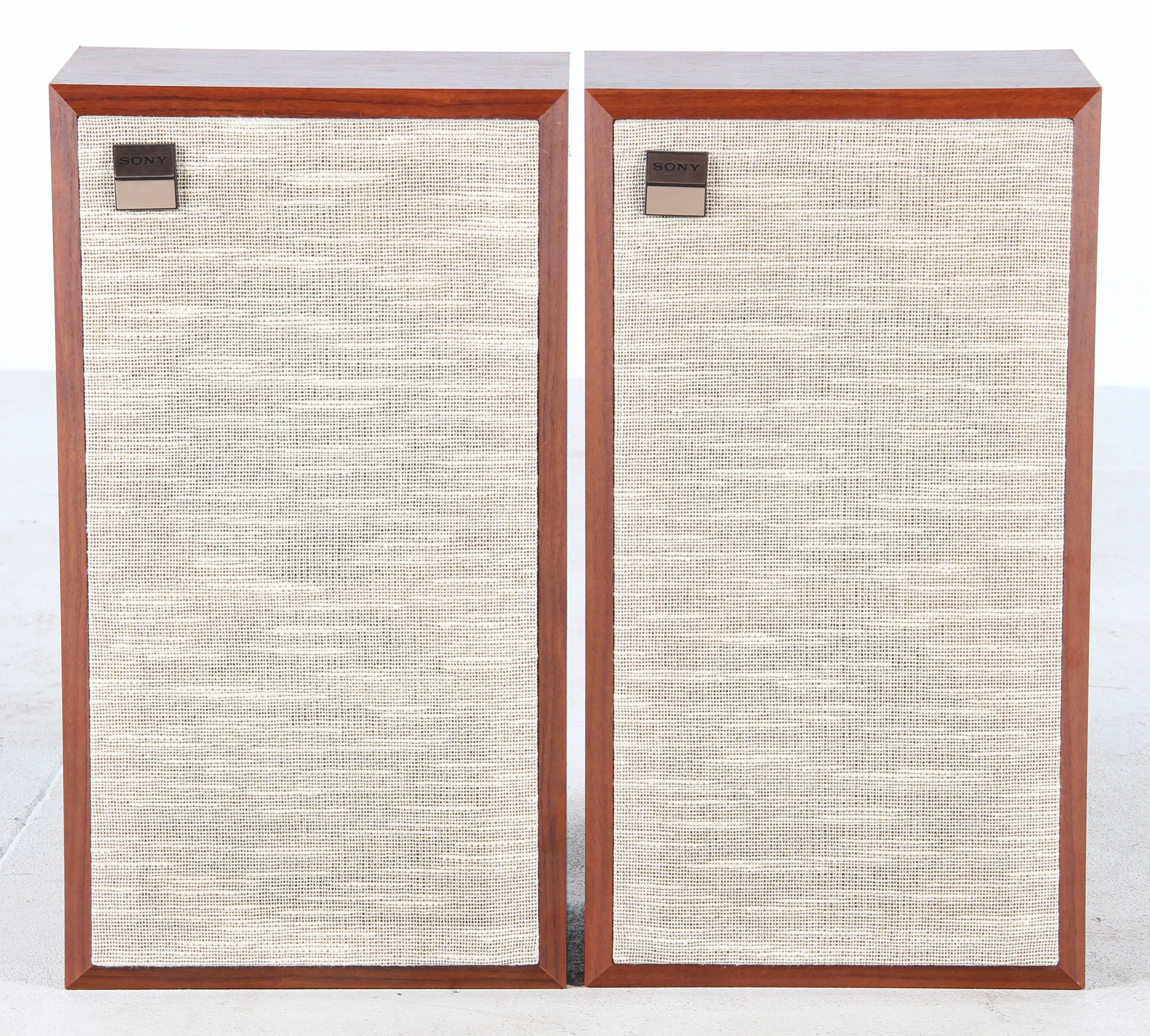 Pair of Vintage Sony Stereo Speakers