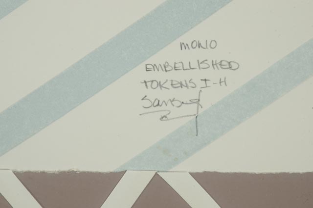 Framed Paper Collage and Assemblage