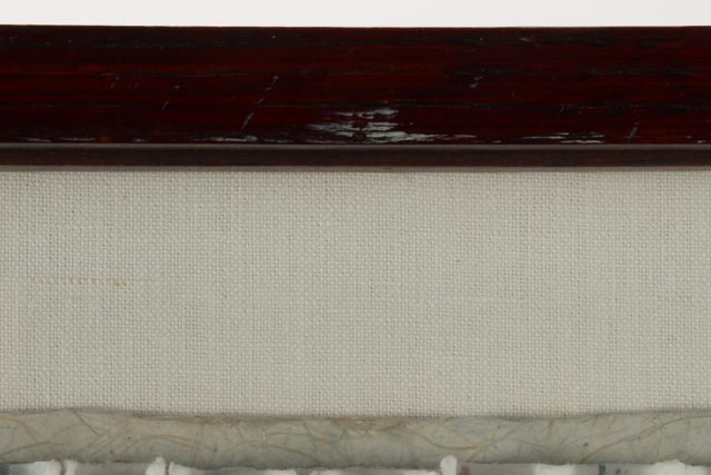 Framed Paper Collage and Assemblage