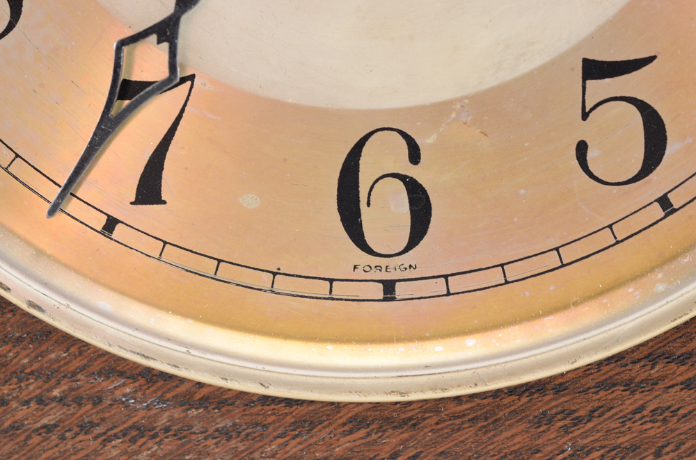 Vintage Franz Hermle & Sons Shelf Clock