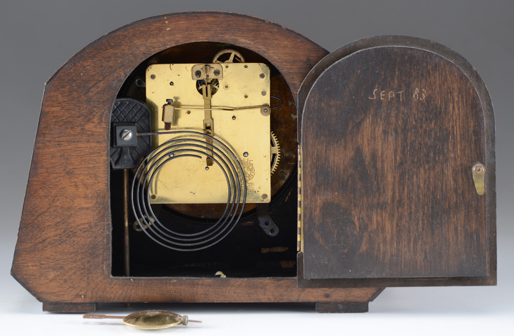 Vintage Franz Hermle & Sons Shelf Clock