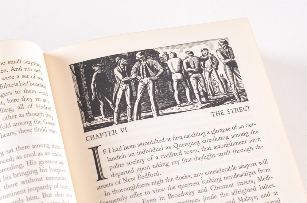 1930 Edition of Moby Dick, Illustrated by Rockwell Kent