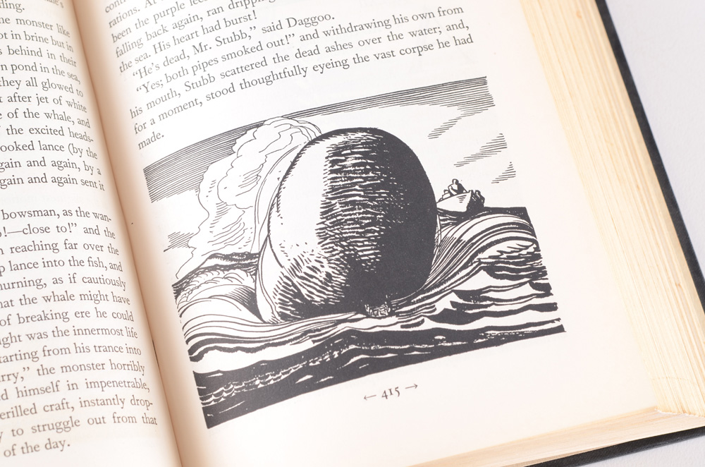 1930 Edition of Moby Dick, Illustrated by Rockwell Kent