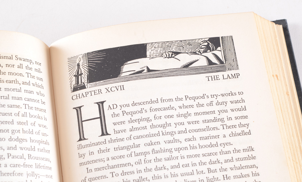 1930 Edition of Moby Dick, Illustrated by Rockwell Kent