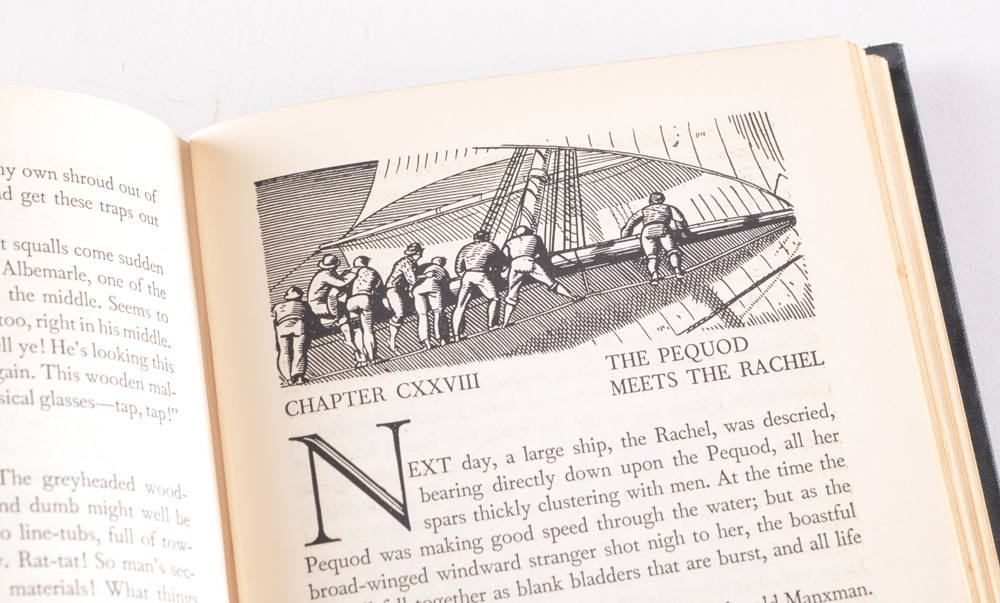 1930 Edition of Moby Dick, Illustrated by Rockwell Kent