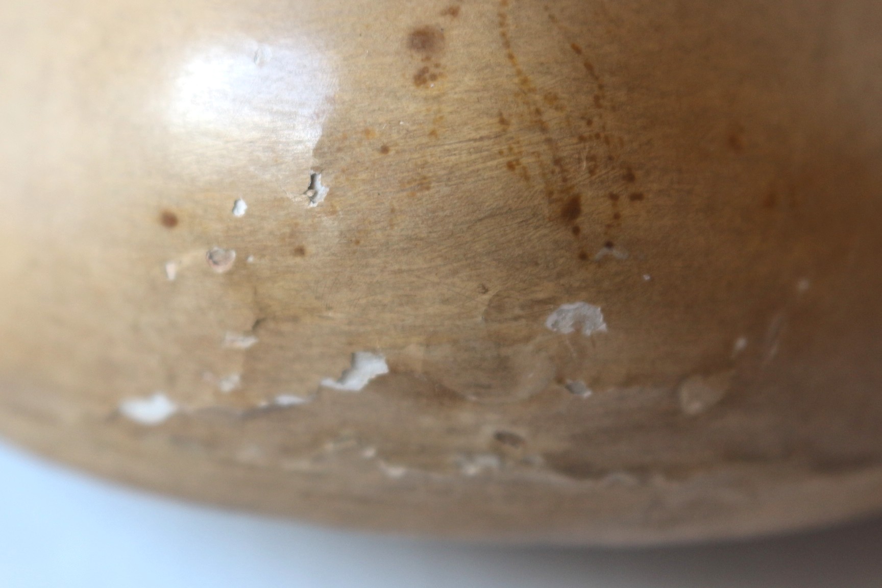 Japanese "Shiro-shakumi" Wood Mask