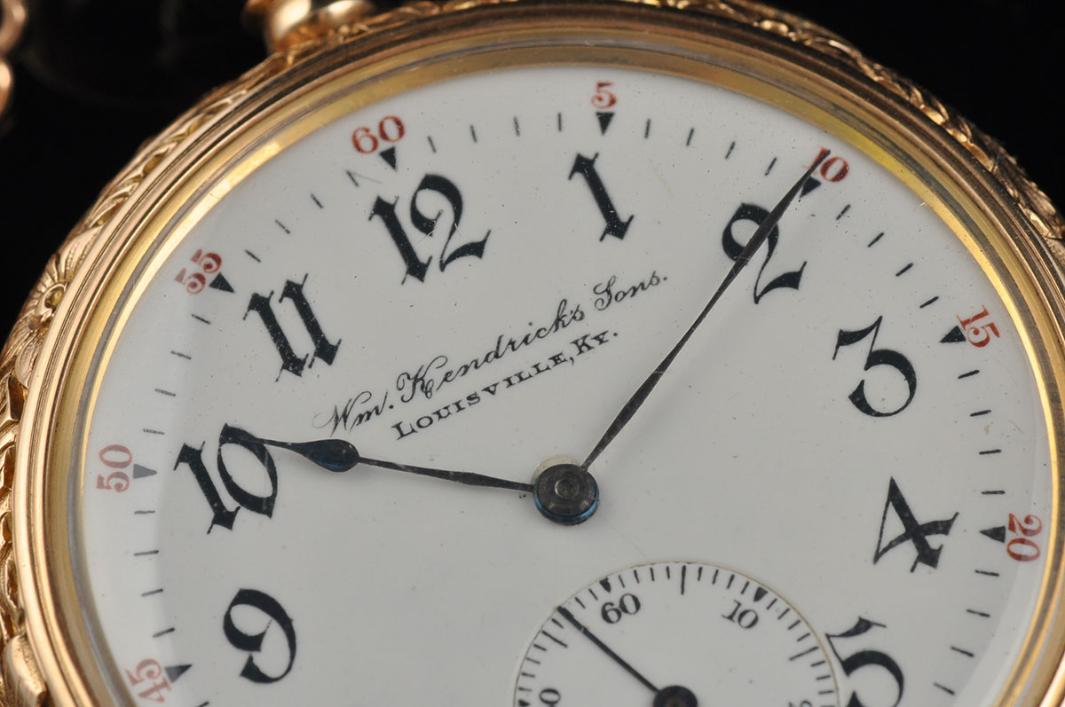 Illinois Watch Company 14K Yellow Gold Pocket Watch