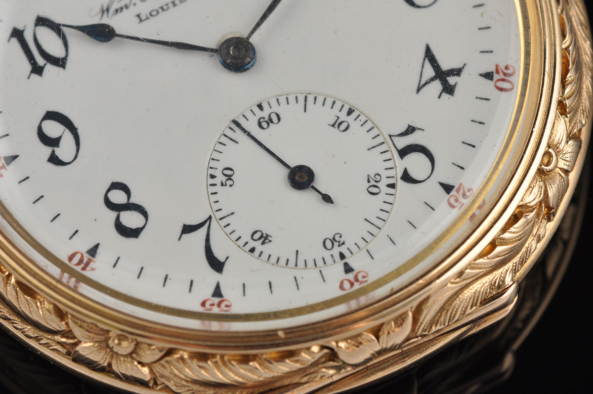 Illinois Watch Company 14K Yellow Gold Pocket Watch