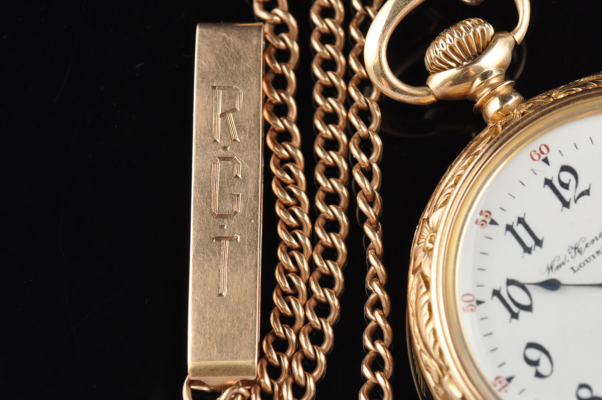 Illinois Watch Company 14K Yellow Gold Pocket Watch