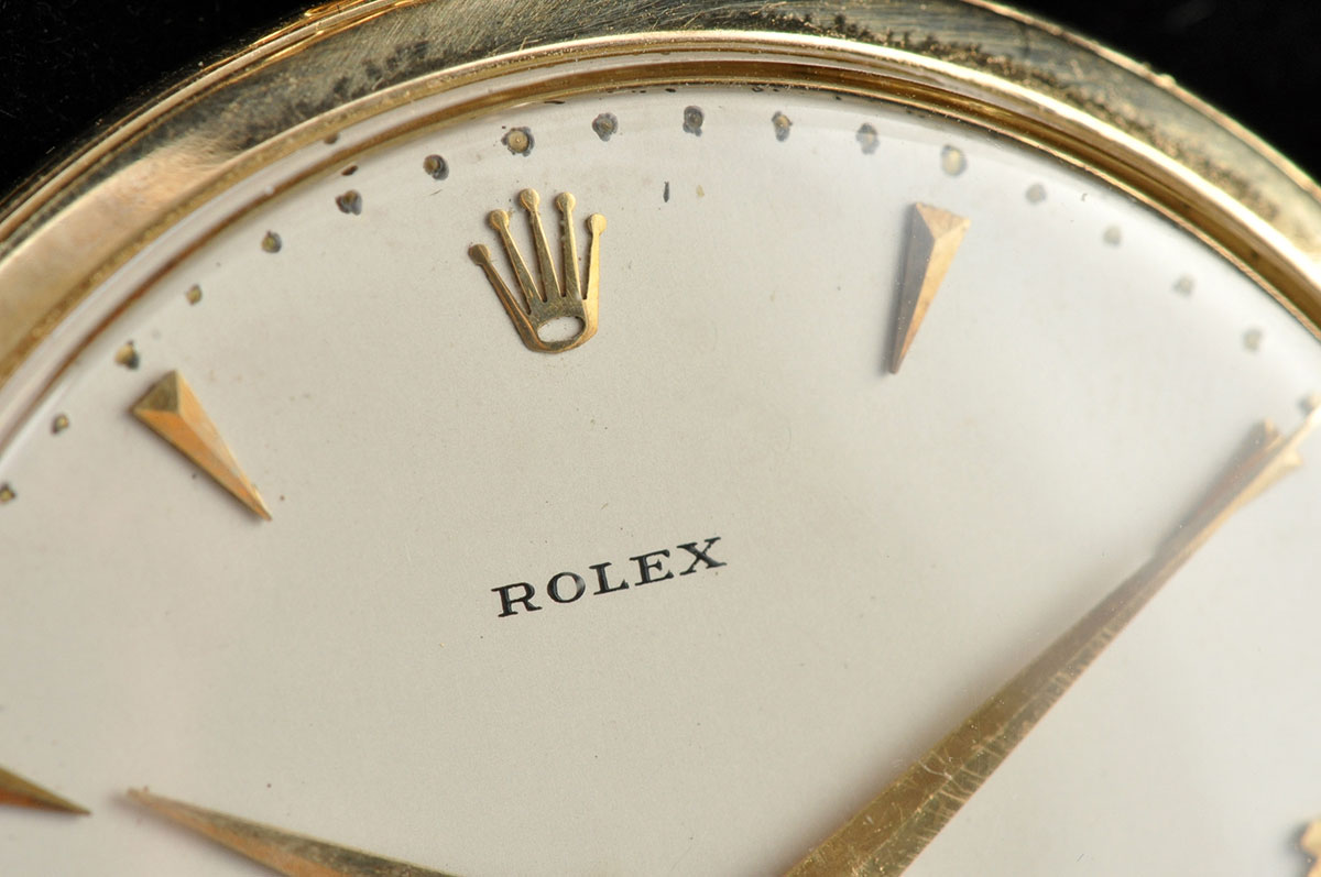 Rolex 14k Yellow Gold Chronometer Pocket Watch