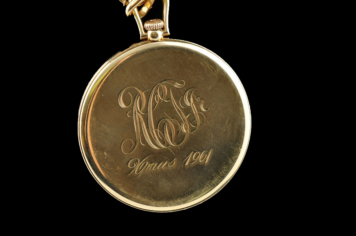 Rolex 14k Yellow Gold Chronometer Pocket Watch