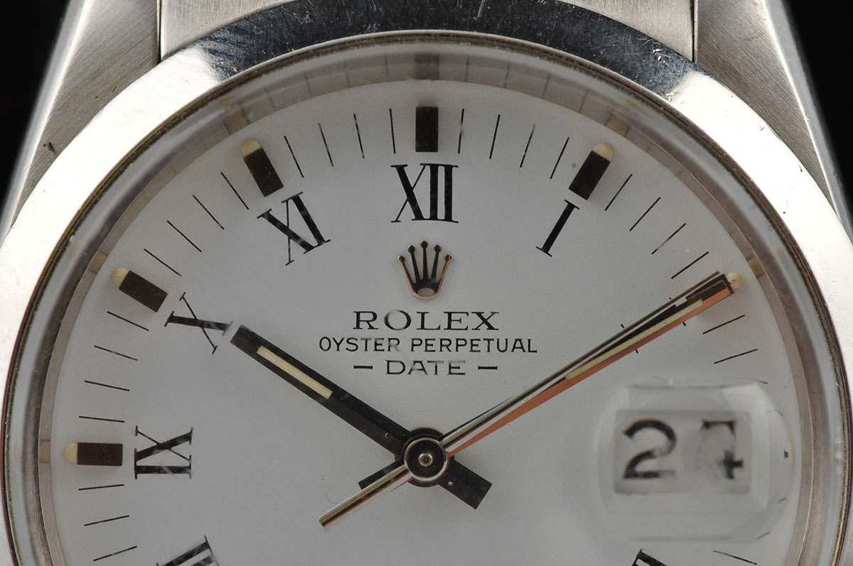 Stainless Steel Men's Roman Numeral Rolex