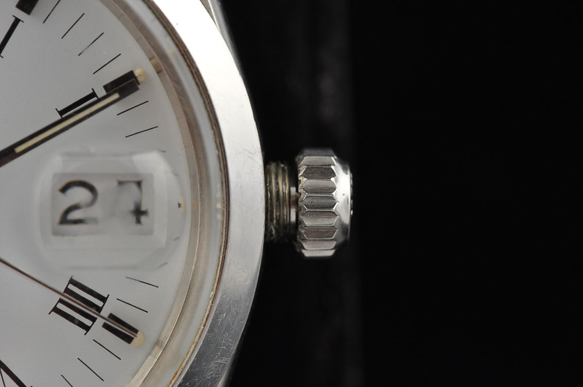 Stainless Steel Men's Roman Numeral Rolex