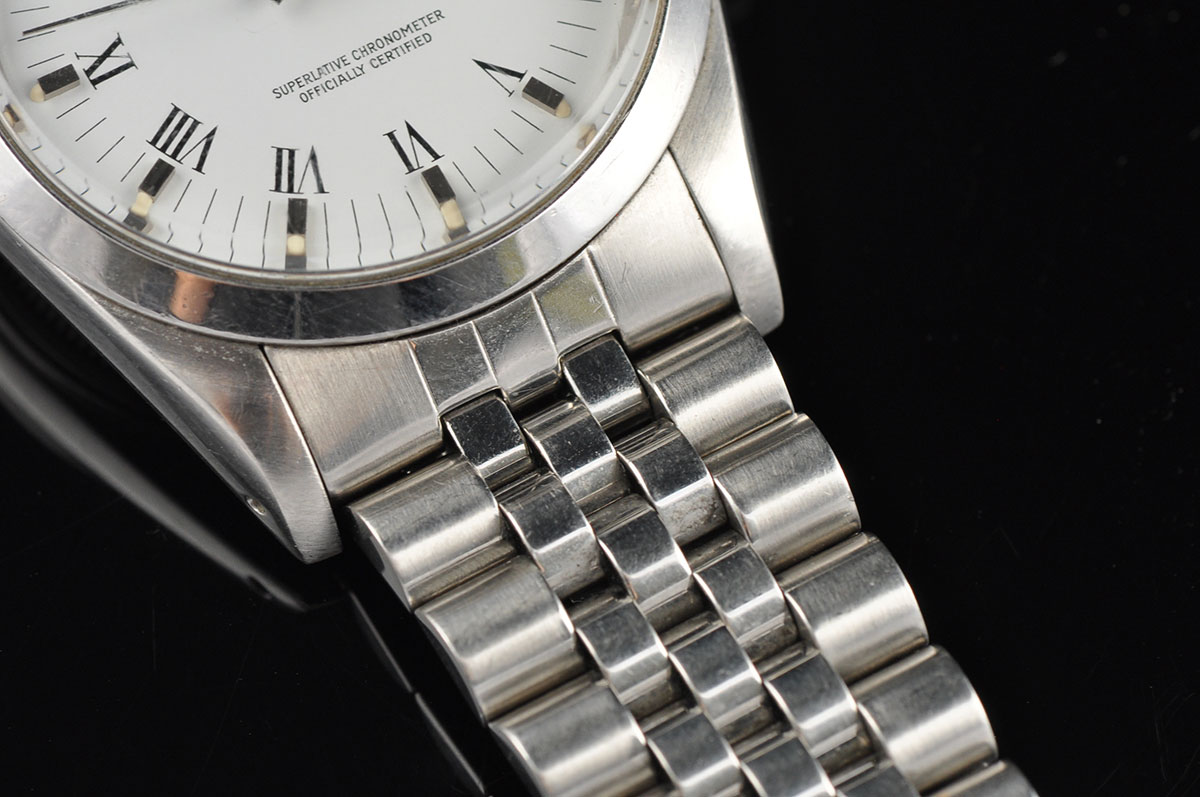 Stainless Steel Men's Roman Numeral Rolex