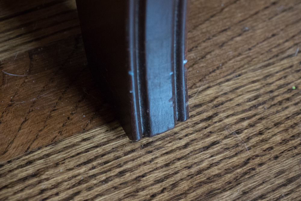 King Sized Walnut Sleigh Bed