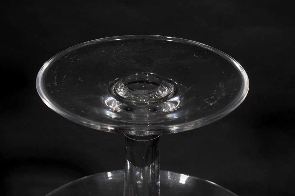 Modern Glass Pillar Candle Holders