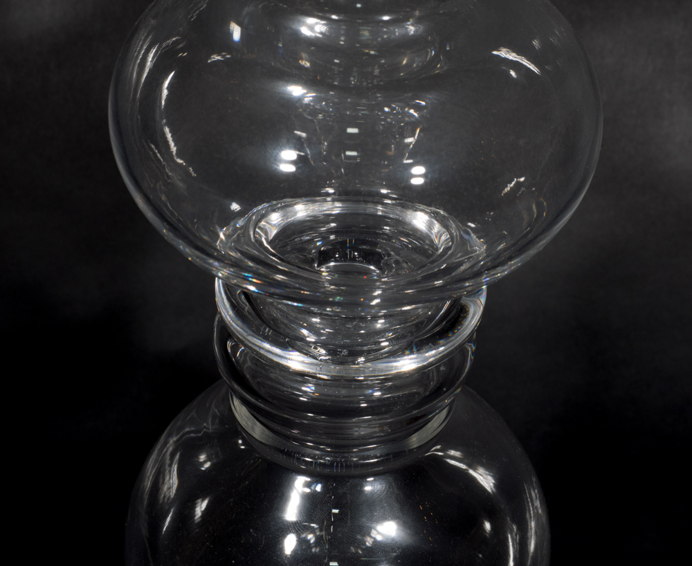 Modern Glass Pillar Candle Holders