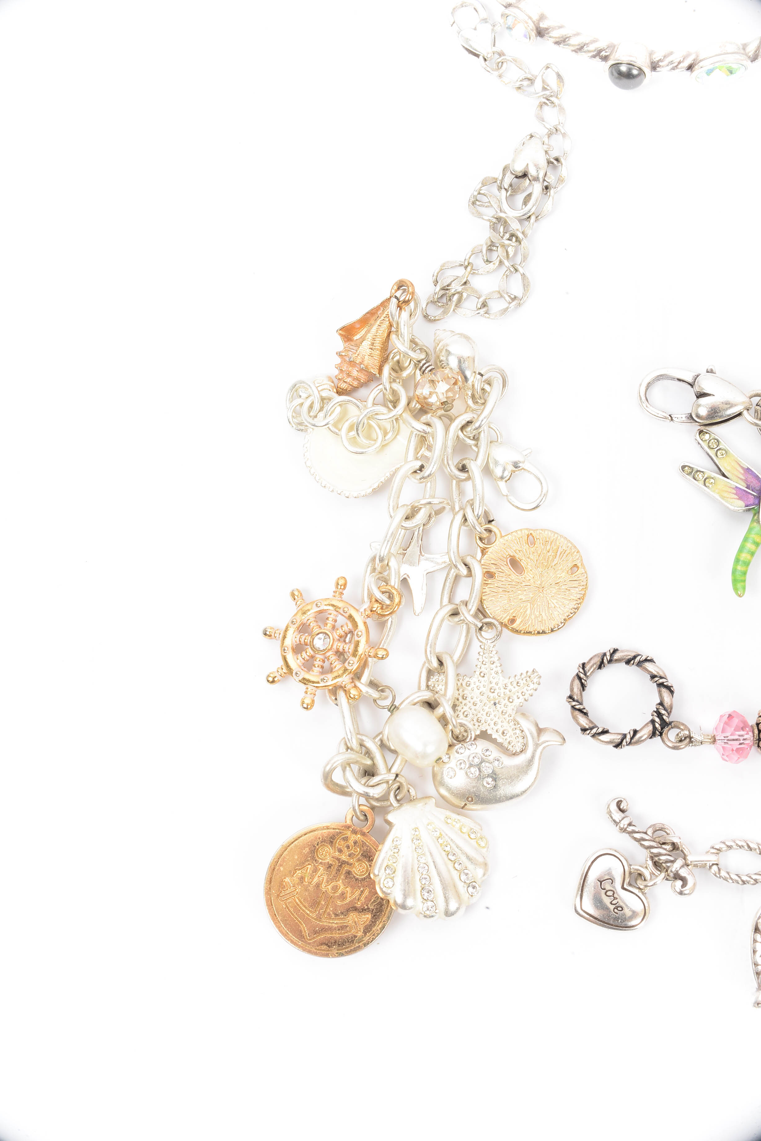 Collection of Cuff and Bangle Bracelets