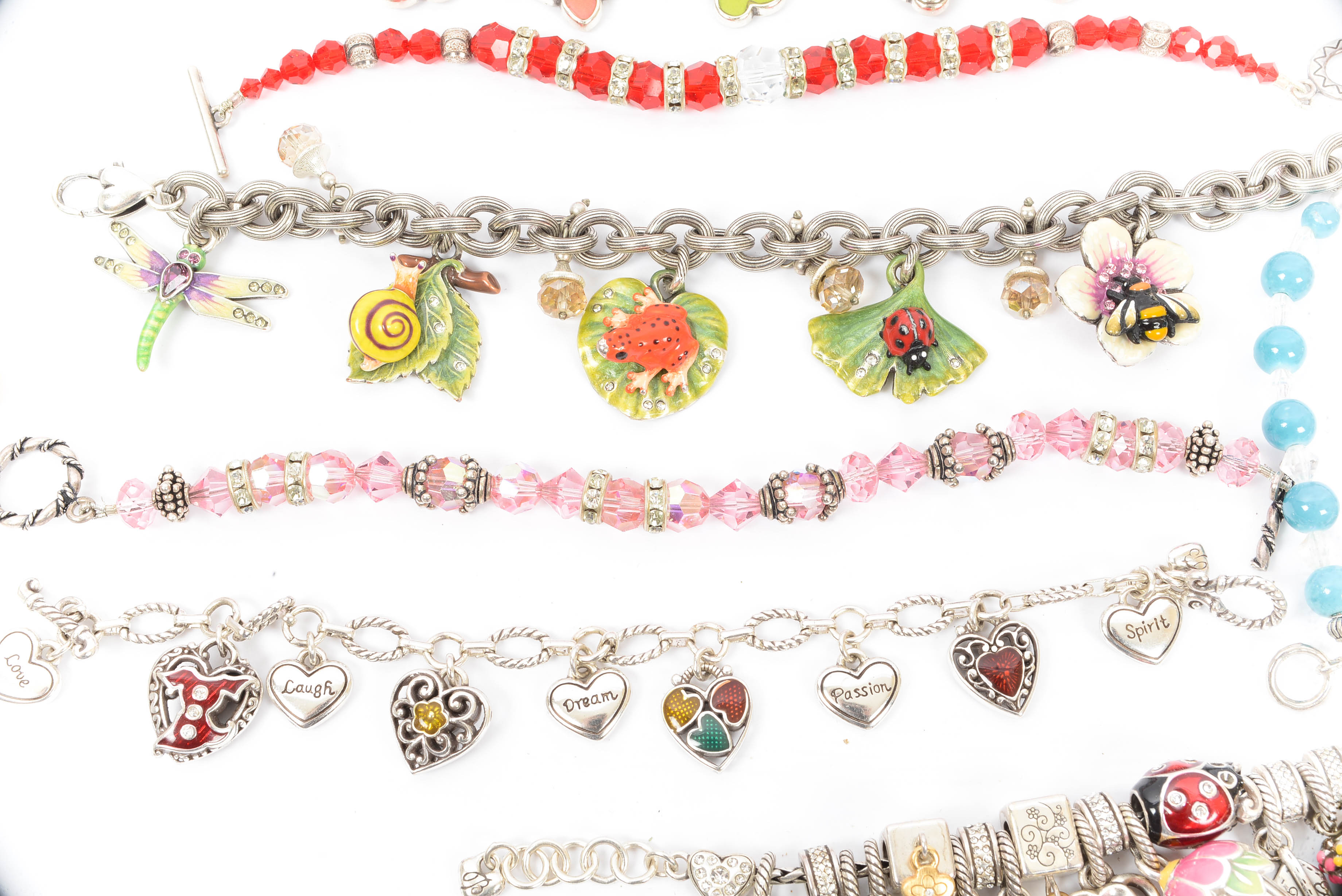 Collection of Cuff and Bangle Bracelets