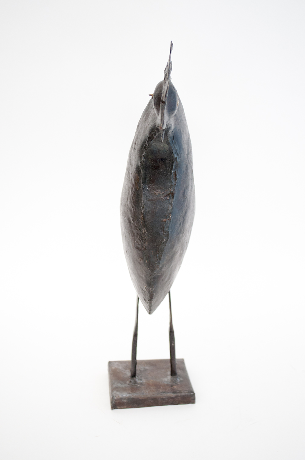 Metal Rooster Sculpture