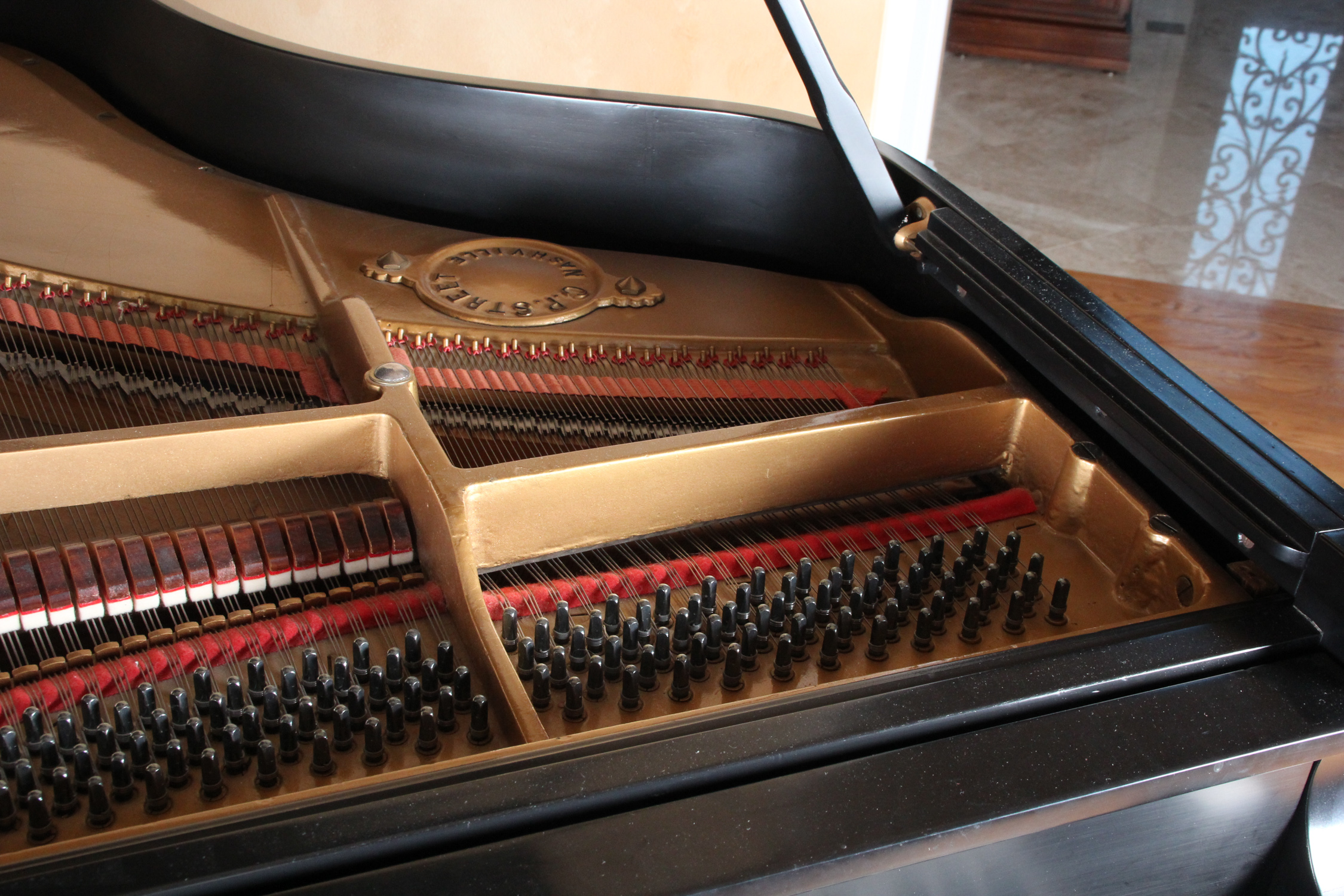 Claude P. Street of Nashville Baby Grand Piano