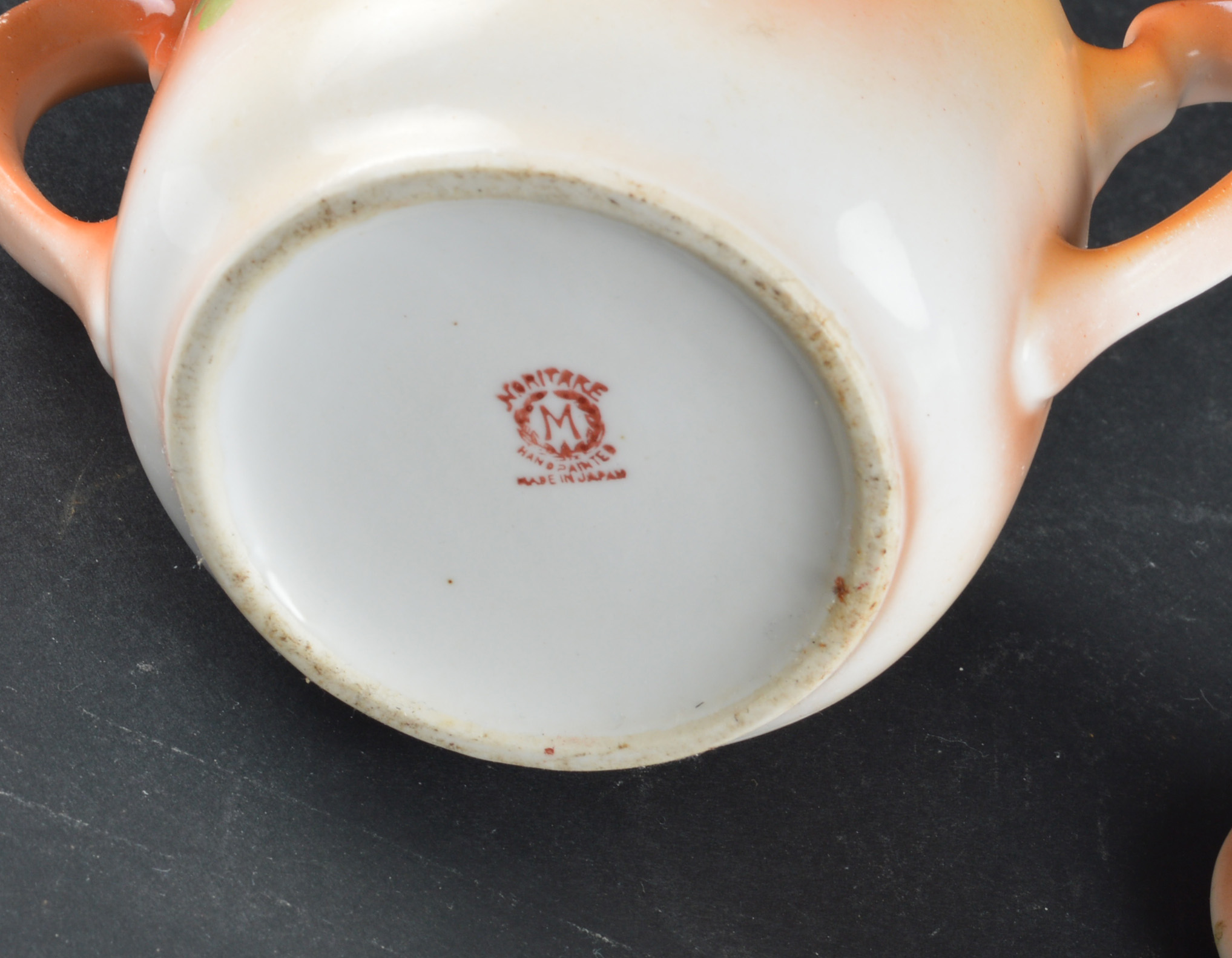 Vintage Hand-Painted Noritake Sugar and Creamer Set