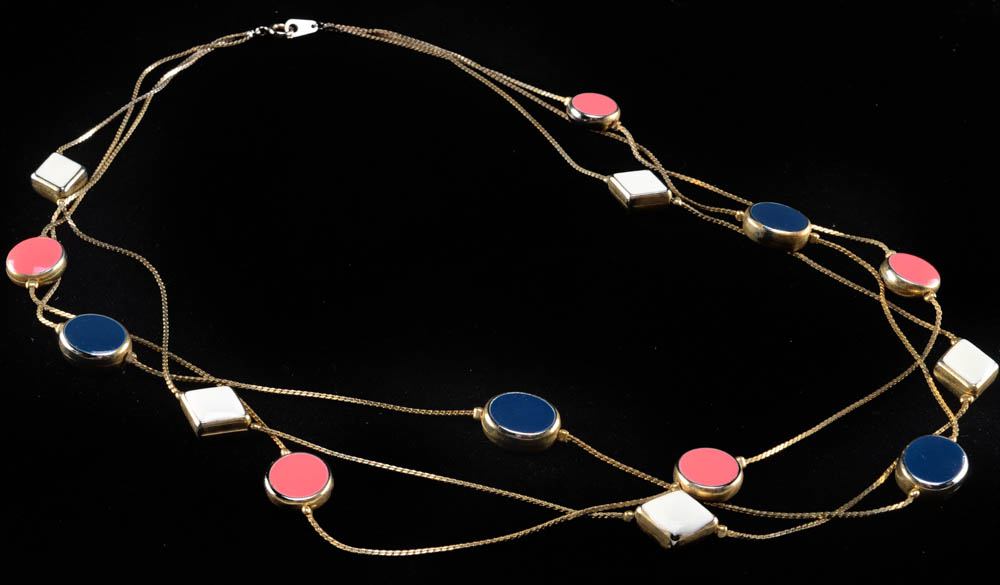 Three Pieces of Vintage Costume Jewelry