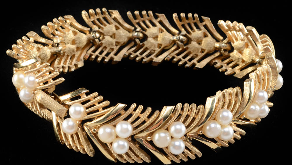 Three Pieces of Vintage Costume Jewelry