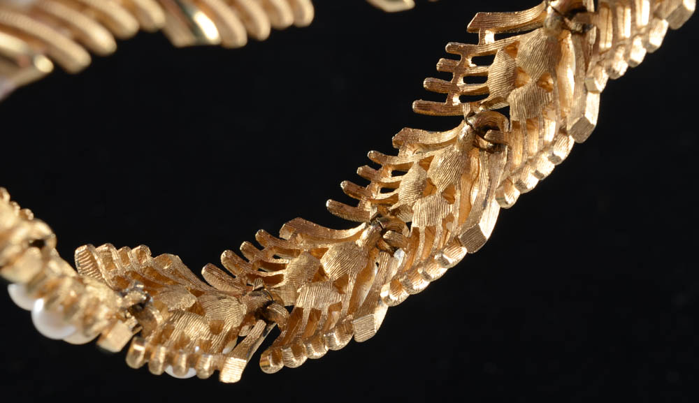 Three Pieces of Vintage Costume Jewelry