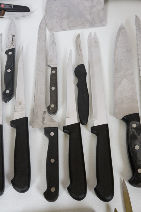 Knives and Knife Block