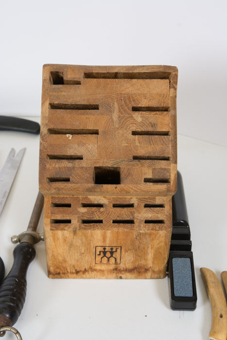 Knives and Knife Block